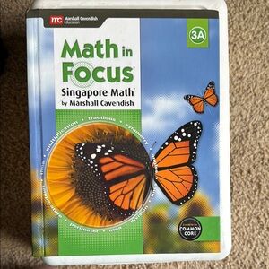 Math in Focus 3A Textbook - Blue and Orange